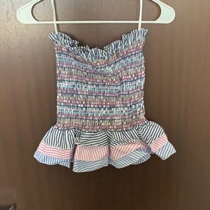 Rainbow Smocked top